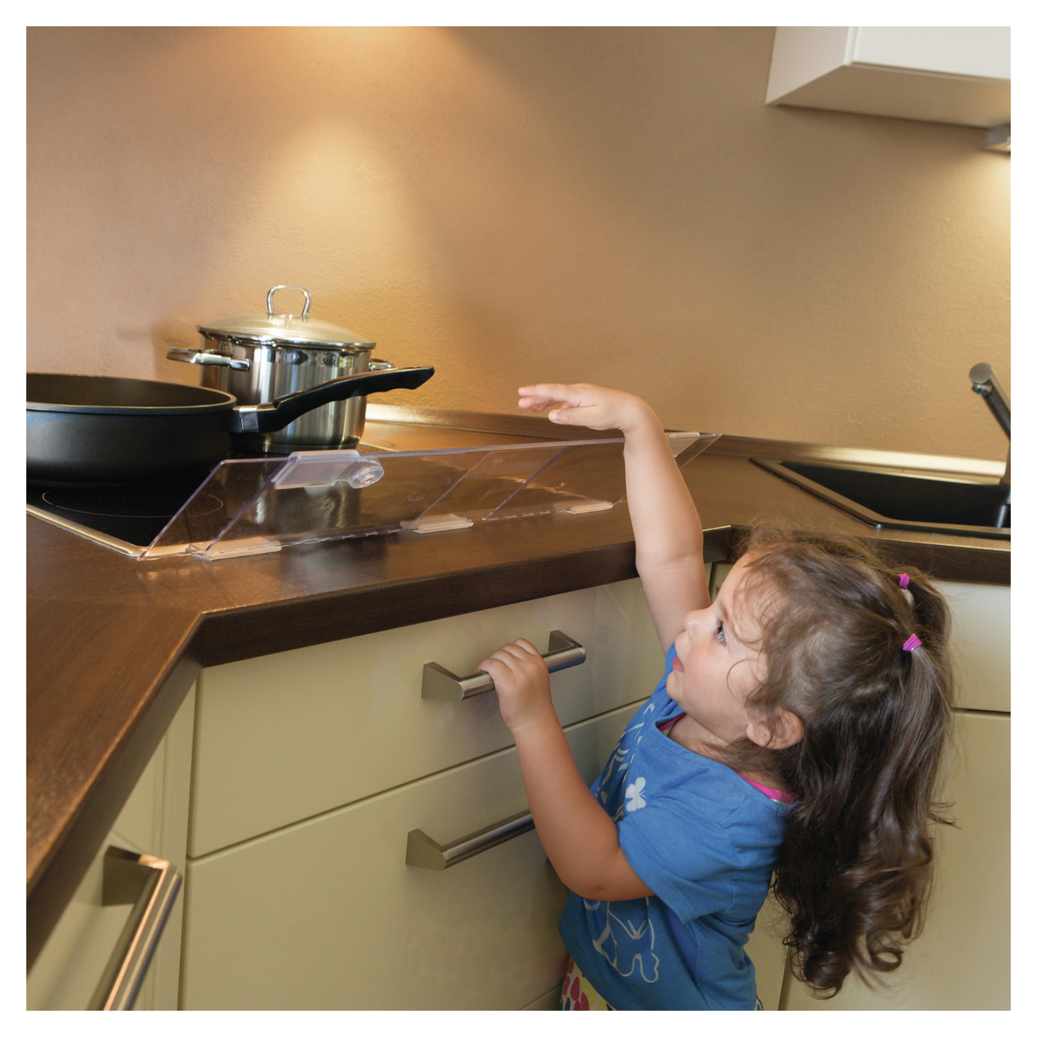 ABUS JC4700 KAY Herdschutz Variable Breite von 50,5 bis 91 Zentimetern