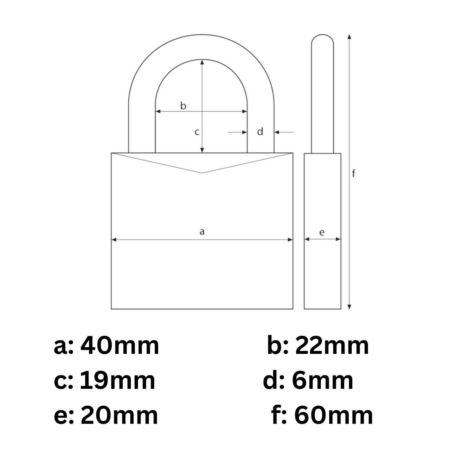 ABUS 235Z/40 Vorhangschloss Zuhaltungsschloss Robust und Wetterfest