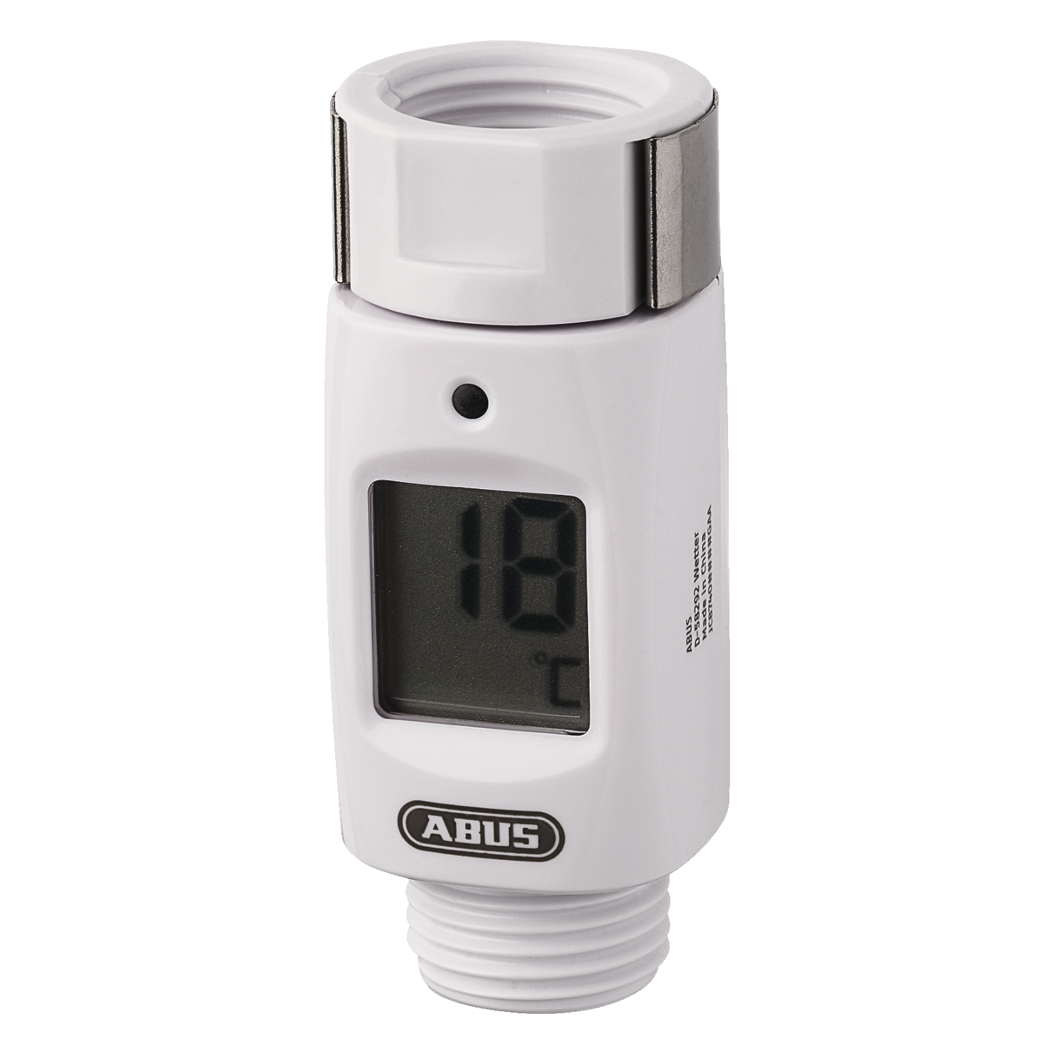 ABUS JC8740 PIA Duschthermometer richtige Badetemperatur mit Warnungsfunktion