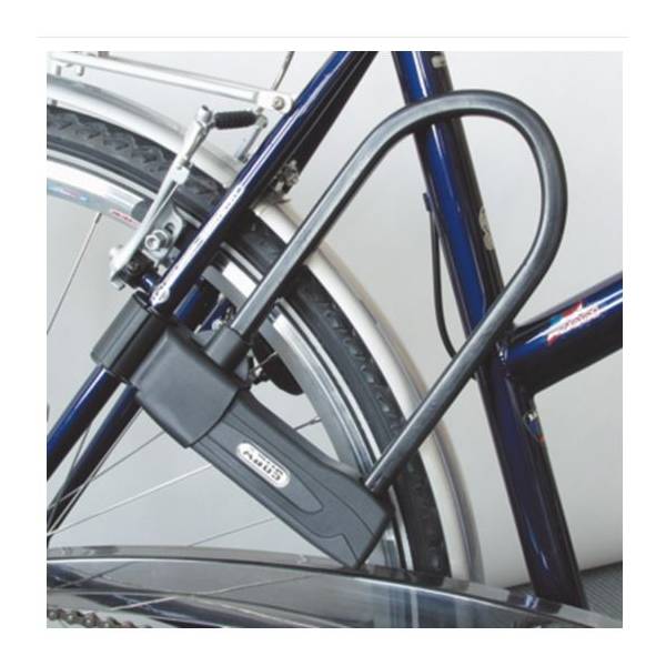 ABUS U-Lock 7601  Bügelschloss Fahrradschloss U 150 / 230 / K / B /BK Halterung zwei Schlüssel