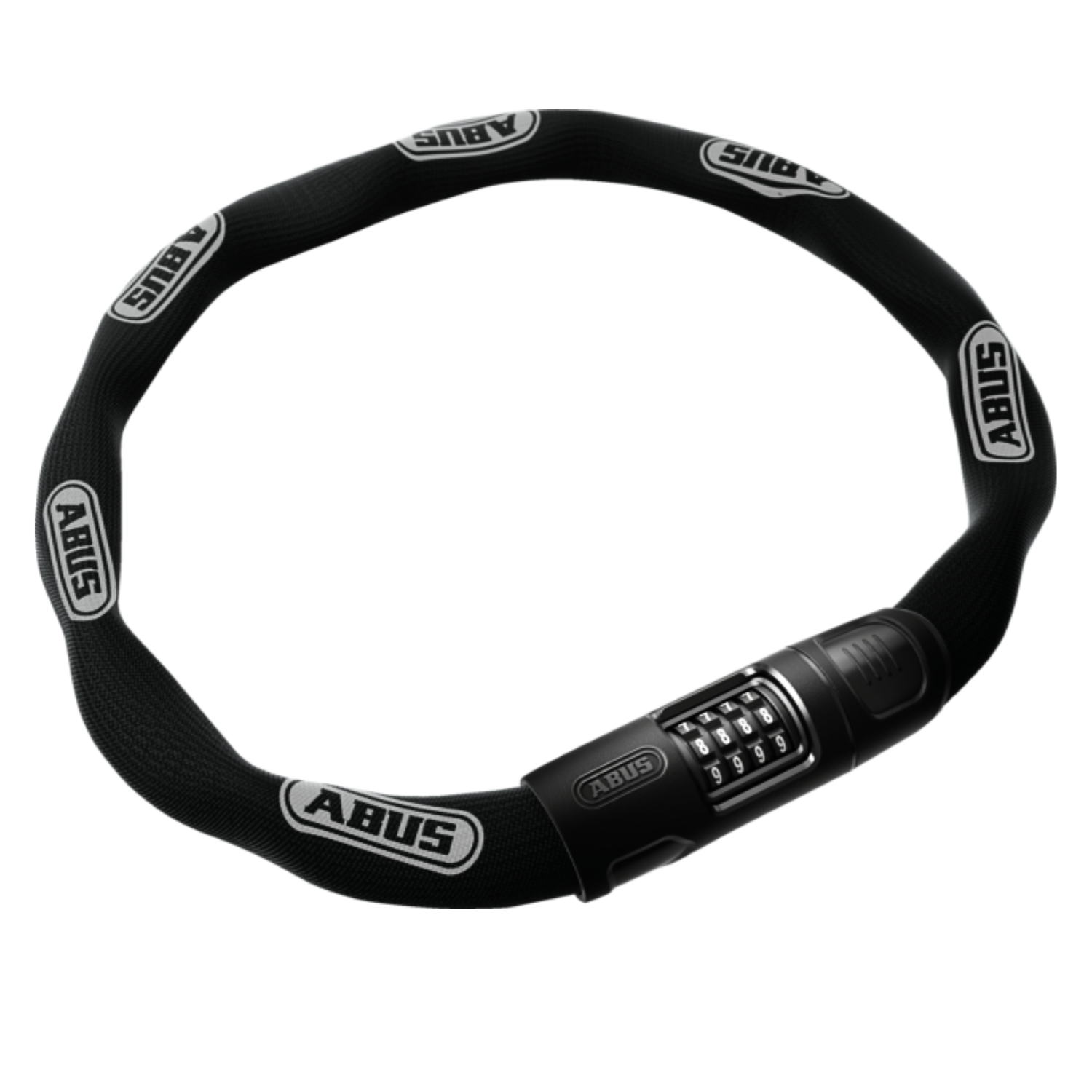 ABUS 8808C Fahrradschloss Kettenschloss Zahlenschloss Robust Sicher Flexibel